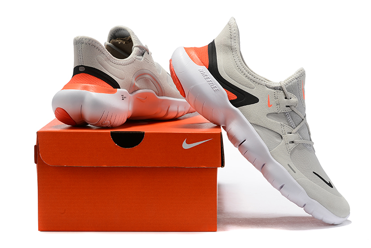 2020 Nike Freen Run 5.0 Grey Black Orange